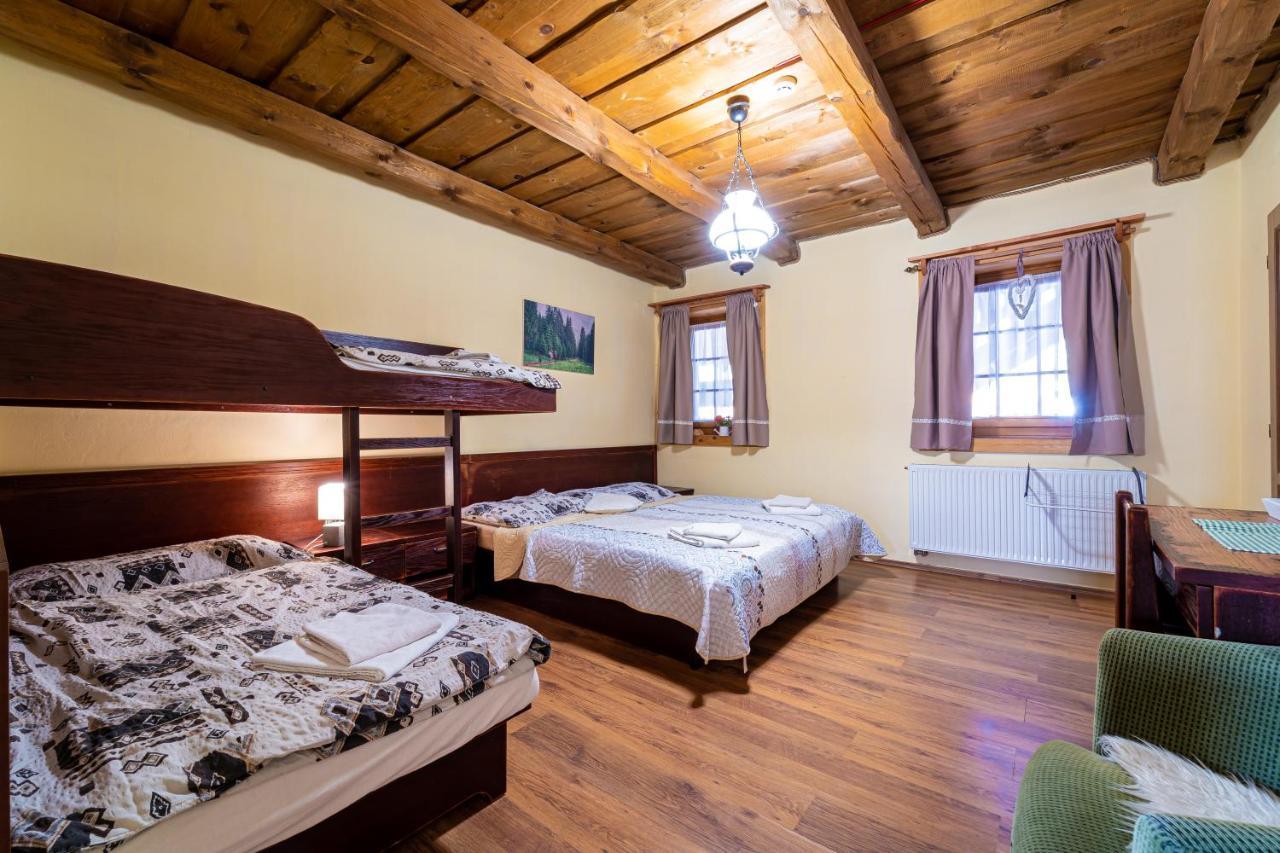 Pensjonat Ranc Pod Ostrou Skalou Stratená Zewnętrze zdjęcie
